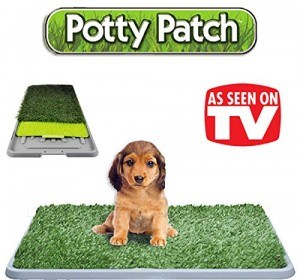 PAWHUT Litière gazon synthétique chien toilette portable à pelouse
