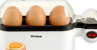 OSTBA Cuiseur à œufs, cuisinier d'œufs compact de 400 W, 6 œufs